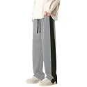 MiraMichi Men's Stretchable Lycra Track Pants | Slim Fit Activewear for Gym, Yoga &amp; Casual Wear