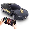 Mirana Tracer C-Type USB Rechargeable App Controlled Racing RC Car| High Speed Remote Control Car Toy | Immersive AR Gameplay | Gift for Boys and Kids Girls (Charcoal Black)