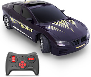 mirana usb rechargeable racing rc car  high speed remote control toy dark purple