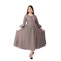 Miravan Women Floral Print Ankle Length Anarkali