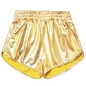 Mirawise Girls Metallic Shorts Shiny Hot Pants Sparkly Dance Outfits Short Pants
