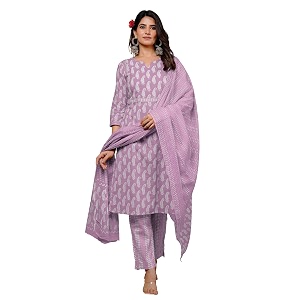 MIRCHI FASHION Pure Cotton Women Straight Printed