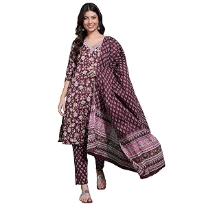 MIRCHI FASHION Pure Cotton Women Straight Printed