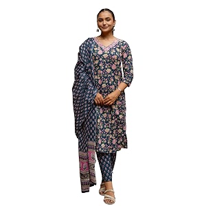 MIRCHI FASHION Pure Cotton Women Straight Printed