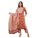 MIRCHI FASHION Pure Cotton Women Straight Print