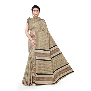 MIRCHI FASHION Womens Art Silk Printed Saree
