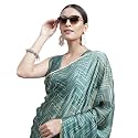 MIRCHI FASHION Women Saree Chiffon Laheriya Printed | Traditional Festive and Wedding Sari with Unstitched Blouse Piece