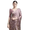 MIRCHI FASHION Women Saree Chiffon Laheriya Printed | Traditional Festive and Wedding Sari with Unstitched Blouse Piece