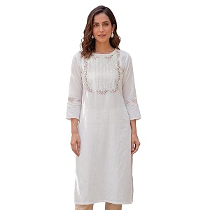 MIRCHI FASHION Womens Straight Fit Rayon Sequins