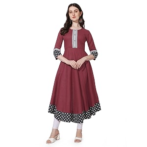 MIRCHI FASHION Womens Straight Fit Rayon Sequins