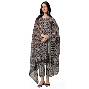 MIRCHI FASHION Womens Straight Fit Cotton Ethnic