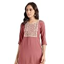 MIRCHI FASHION Women39s Straight Fit Rayon Sequins