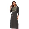 MIRCHI FASHION Women39s Straight Fit Rayon Sequins