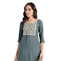 MIRCHI FASHION Women39s Straight Fit Rayon Sequins