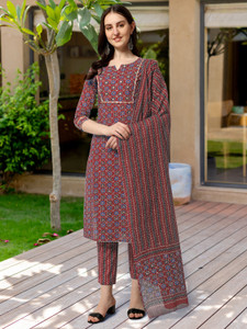 MIRCHI FASHION Women Kurta Pant Dupatta Set