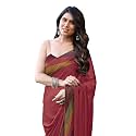 MIRCHI FASHION Women Saree Chiffon Chintz Motif