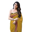 MIRCHI FASHION Women Saree Chiffon Chintz Motif