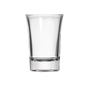 mirim designer shot glass for whisky brandy vodka and tequila shots 40 ml set of 6 - transparent style 5