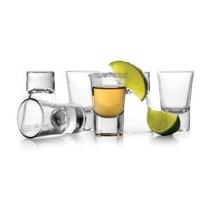 mirim shot glass great for whisky brandy vodka and tequila shot set transparent 3 40 ml