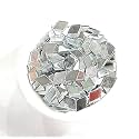 Mirror for Jewellery Making and Craft Work and Lippan Art Work, 500 piece (Diamond 14x10) Silver