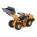 Plastic Realistic Excavator Plastic Construction Bulldozer Loader Truck Vehicles for Kids Building Vehicle Engineer Toys Unbreakable Toy (Multi)