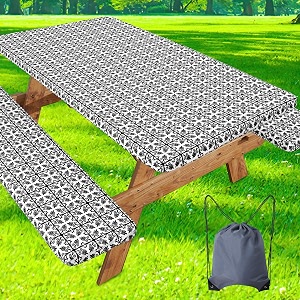 misaya Picnic Table Cover with Bench Cover