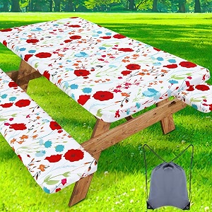 misaya Picnic Table Cover with Bench Cover