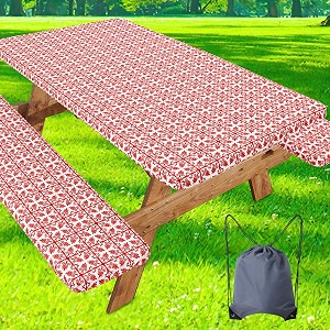 misaya Picnic Table Cover with Bench Cover