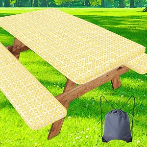 misaya Picnic Table Cover with Bench Cover