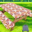 misaya Picnic Table Cover with Bench Cover