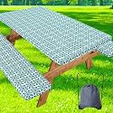 misaya Picnic Table Cover with Bench Cover