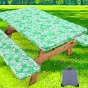 misaya Picnic Table Cover with Bench Cover