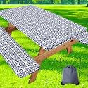 misaya Picnic Table Cover with Bench Cover