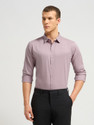 MISCHIEF Monkey Men Solid Casual Pink Shirt