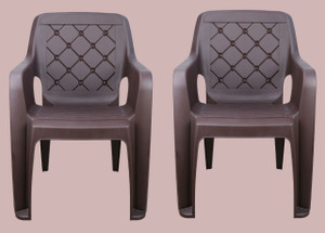 misha enterprise plastic living room chair finish color - design 1 - pack of 2 pre-assembled
