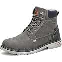 Mishansha Men's Waterproof Snow Boots, Insulated Winter Hiking Boots