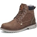 Mishansha Men's Waterproof Snow Boots, Insulated Winter Hiking Boots