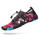 Mishansha Water Shoes for Women Men, Quick-Dry Barefoot Swim Shoes