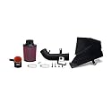 Mishimoto MMAI-CIV-06SIHWBK Performance Air Intake w Heatshield Fits Honda Civic Si 2006-2011 Wrinkle Black