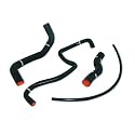 Mishimoto MMHOSE-350Z-03BK Silicone Radiator Hose Kit Compatible With Nissan 350Z 2003-2006 Black