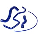 Mishimoto MMHOSE-350Z-03BL Silicone Radiator Hose Kit Compatible With Nissan 350Z 2003-2006 Blue