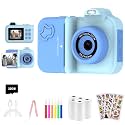 MISIRUN Instant Print Camera for Kids Ages 4-12, Birthday Gift for Girl boy