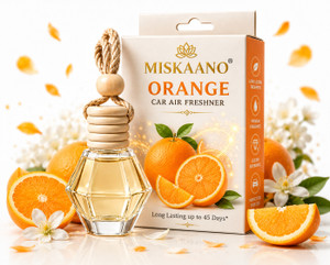 Miskaano Orange Diffuser Orange Car Air Freshner