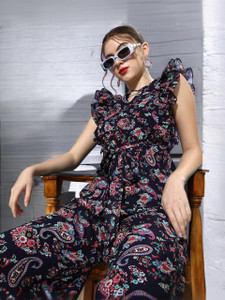 Miss Chase Printed Women Jumpsuit