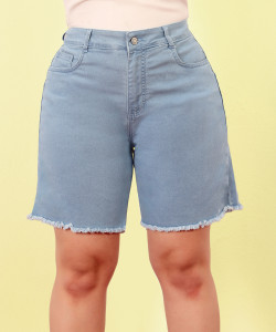 Miss Chase Solid Women Denim Light Blue