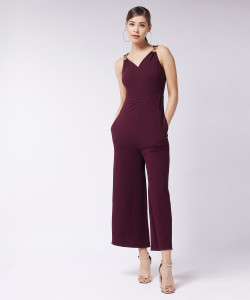 Miss Chase Solid Women Jumpsuit