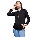 Miss Chase Women39s Black V-Neck Full Sleeve