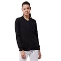 Miss Chase Women39s Black V-Neck Full Sleeves