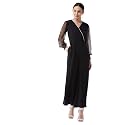 Miss Chase Women39s Black Solid Relaxed Fit