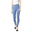 Miss Chase Women39s Blue Skinny High Rise